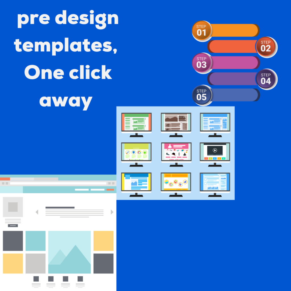 Pre Design Templates, One click away - best online evaluator tool