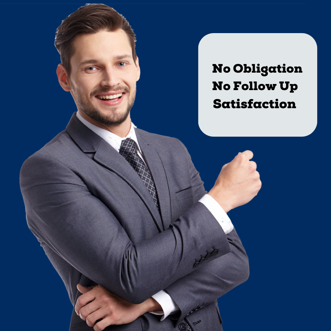 No Obligation, No Follow Up, Satisfaction - event management platform